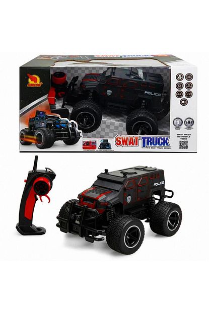 Tiktak Sepette Arazitipi 4x4 Polis Jeep Uzaktan Kumandali Sarjli Jeep Trendyol
