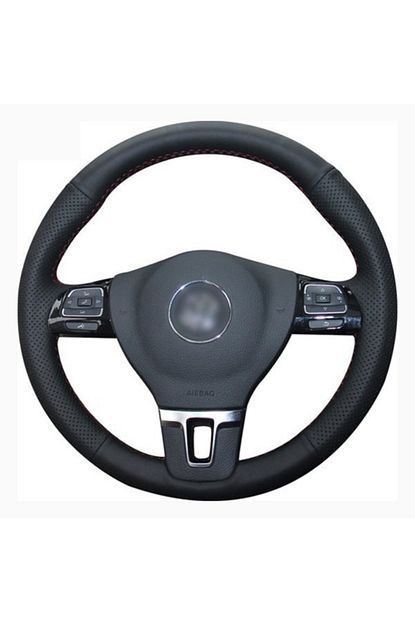 Yekoto Volkswagen Cc Araca Ozel Dikisli Deri Direksiyon Kilifi Trendyol