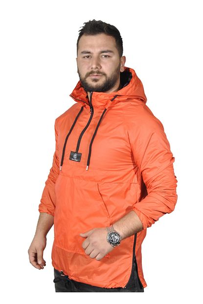 Baykim Erkek Turuncu Yagmurluk Trendyol