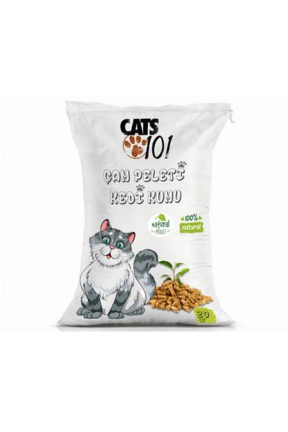 Cats101 Dogal Cam Peleti Kedi Kumu 20 Lt Ultra Koku Giderme Ve Sivi Hapsetme Kabiliyeti Trendyol
