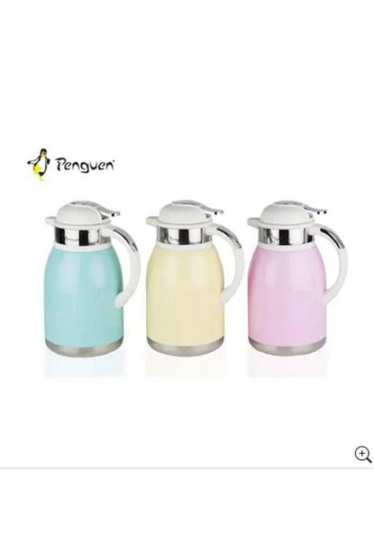 Penguen 1200 Xs Inoks 2 Litre Renkli Termos Beyaz Kapak Trendyol