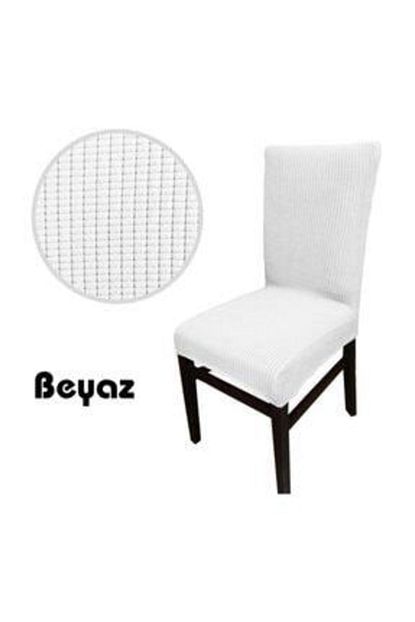 Sebra Home Bambu Sandalye Ortusu 4 Adet Beyaz Trendyol