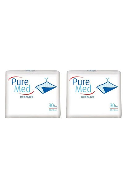 Puremed Hasta Alti Bezi Yatak Koruyucu Ortu 60x90 Cm 30 Lu 2 Paket 60 Kullanim Trendyol