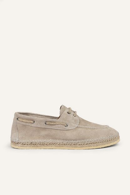 Mudo Erkek Bej Bagcikli Suet Espadril 1216726 Trendyol