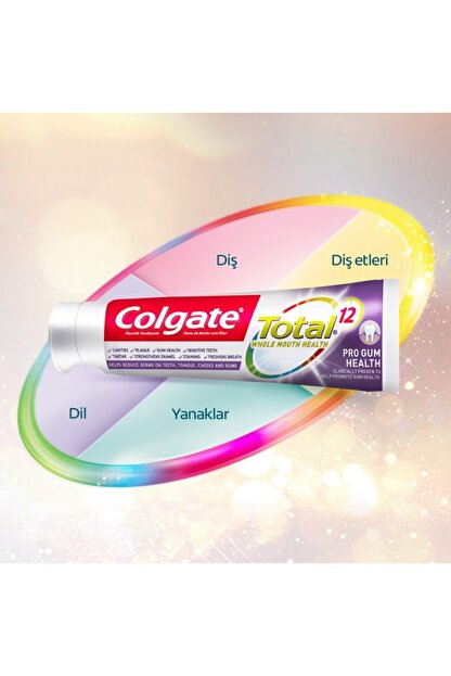 Colgate Total Profesyonel Dis Eti Sagligi Dis Macunu 75 Ml X 4 Adet Trendyol