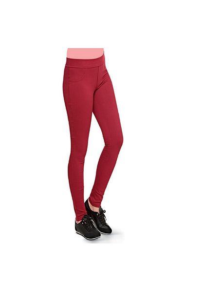 Fsm1453 Kiz Cocuk Kirmizi Tayt Jean Pantolon Trendyol