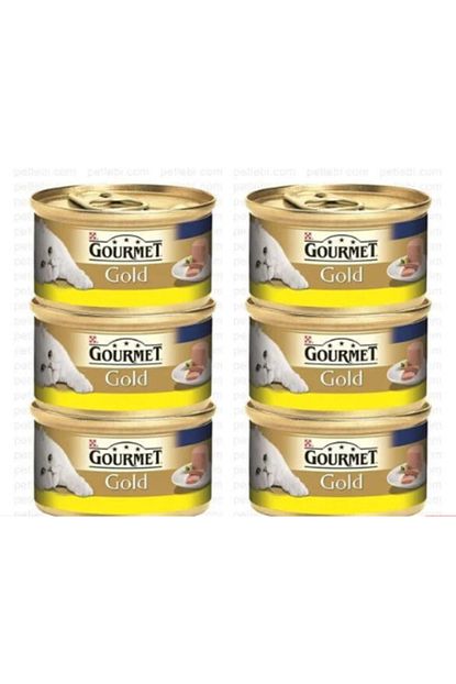 Purina Gourmet Gold Kiyilmis Sigir Etli Kedi Konservesi 85 Gr Trendyol