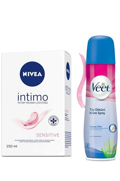 Nivea Genital Bolge Temizleme Jeli 250 Ml Veet Tuy Dokucu Sprey Kopuk 150 Ml Trendyol