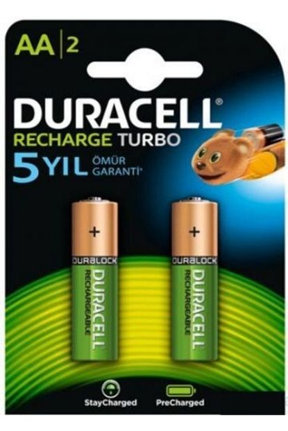 Duracell Sarj Edilebilir 2xaa Kalem Pil 2500 Mah 2 Li 1 Paket Trendyol