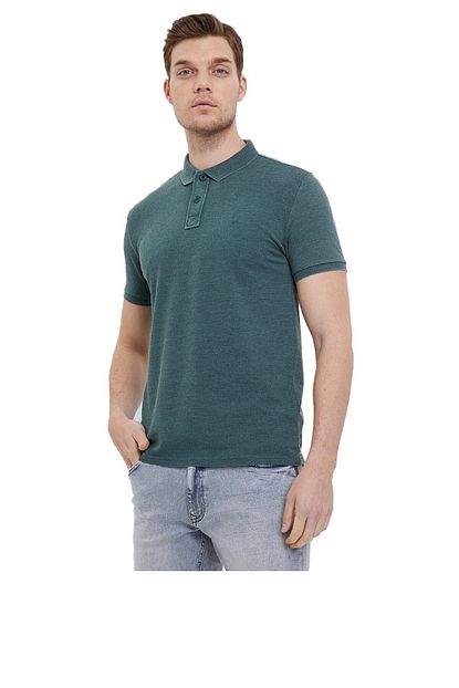 Loft Erkek Yesil Polo Yaka Tisort 2007514 Trendyol