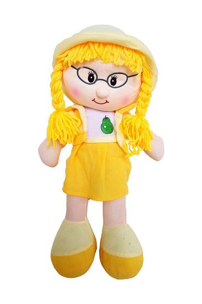 Can Ali Toys Bez Bebek Kiz Evcilik Cocuk Oyuncak Uyku Arkadasi Hediyelik 40cm Gozluklu Trendyol