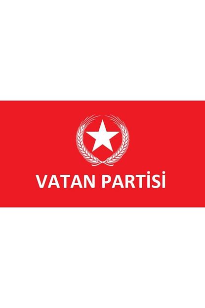Vatan Bayrak Masa Ustu Vatan Partisi Bayragi 15x23cm Sadece Bayrak Trendyol