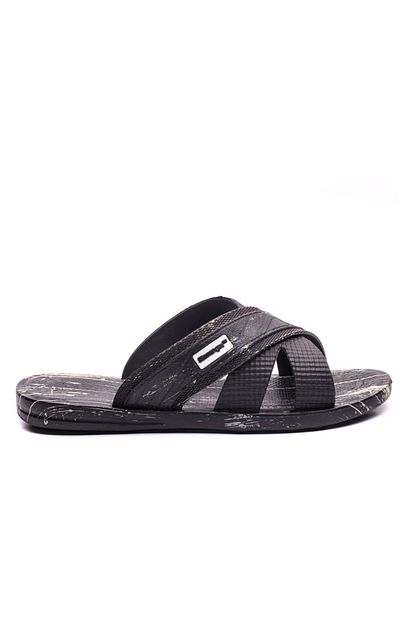 Slazenger Orli Erkek Terlik Siyah Kamuflaj Trendyol