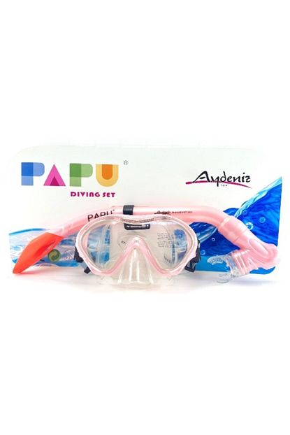Papu Pembe Cocuk Maske Snorkel Seti Trendyol