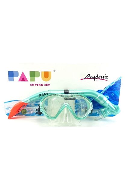 Papu Yesil Cocuk Maske Snorkel Seti Trendyol