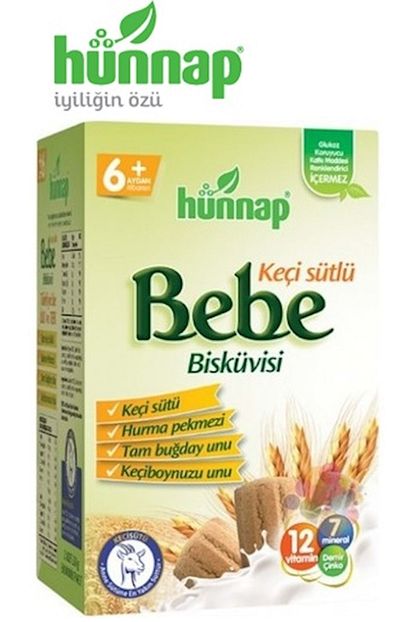 Hunnap Keci Sutlu Bebe Biskuvisi 400 Gr Trendyol