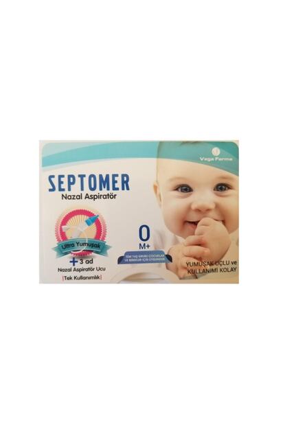 Septomer Nazal Aspirator 3 Adet Yedek Uclu Trendyol