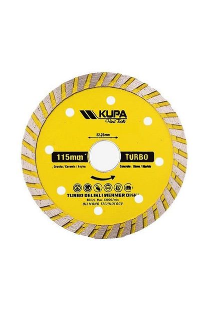 Kupa Turbo Ince Elmas Seramik Fayans Kesici 115mm Trendyol