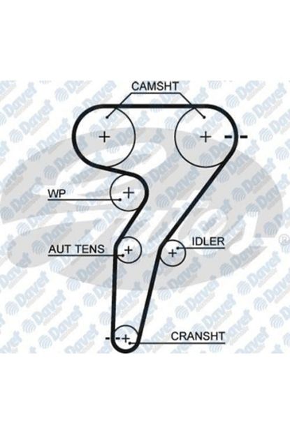 Gates Triger Kayisi 168 Dis Opel Astra G 2 0 Gat 5429xs Trendyol