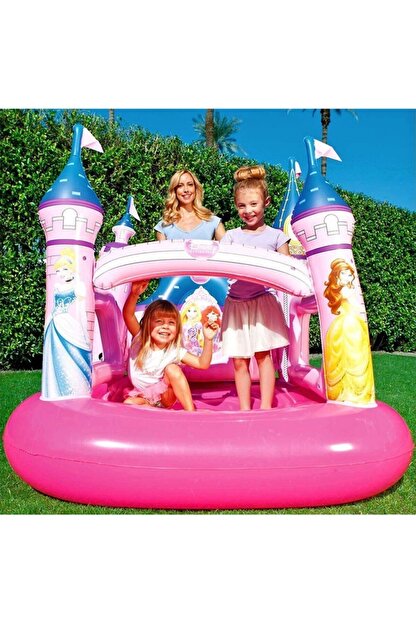 Disney Lisansli Disney Prenses Sisme Ziplama Ve Oyun Havuzu 157x147x163 Cm Trendyol