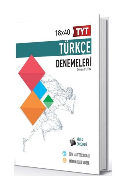 Hiz Ve Renk Yayinlari Tyt Turkce 18 40 Turkce Denemeleri Trendyol