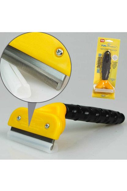 Furminator Orta Boy Tuy Alici Toplayici Tarak Kedi Kopek Bakim Fircasi 7 Cm Trendyol