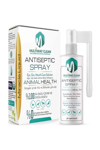 Multiway Clean 100 Dogal Antiseptik Sprey Agiz Goz Kulak Ve Burun Bakim 50 Ml Trendyol