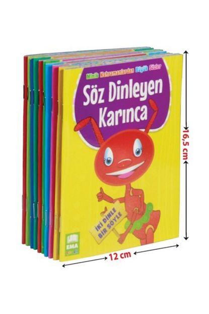 Ema Cocuk Minik Kahramanlardan Buyuk Sozler Serisi 10 Kitap 1 Ve 2 Siniflar Icin Emine Korkmazer Trendyol