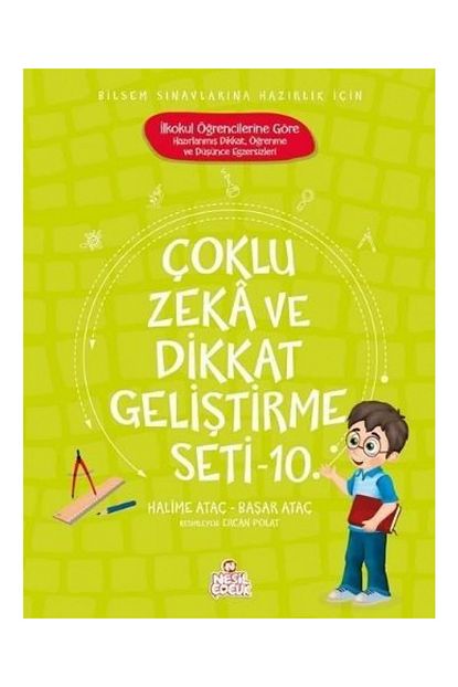 Nesil Cocuk Yayinlari Coklu Zeka Ve Dikkat Gelistirme Seti 10 Kitap Basar Atac Halime Atac Trendyol
