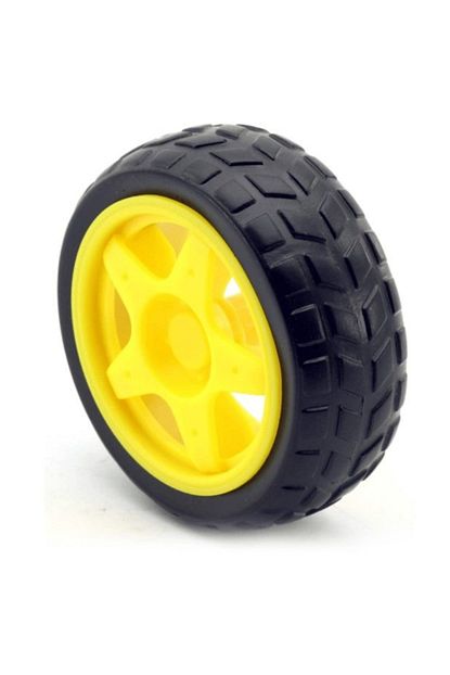 Robocombo Arduino Tekerlek 65mm Plastik Tt Motor Uyumlu Trendyol