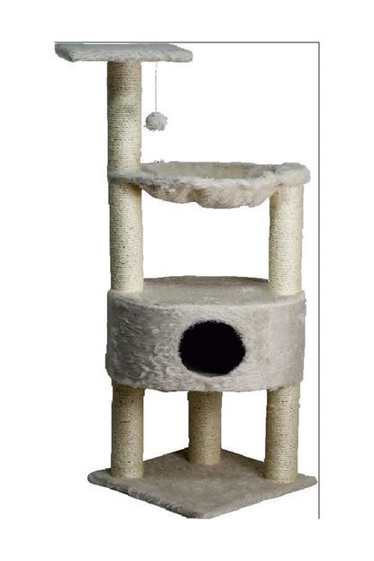 Zampa Yuvali Kedi Tirmalama Borusu 43x43x132cm Trendyol