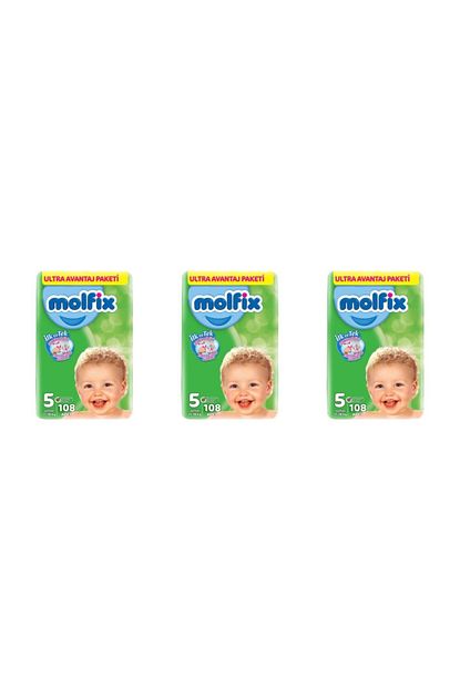 Molfix Bebek Bezi Ultra Avantaj Paketi 5 Numara 108 X 3 Adet Trendyol