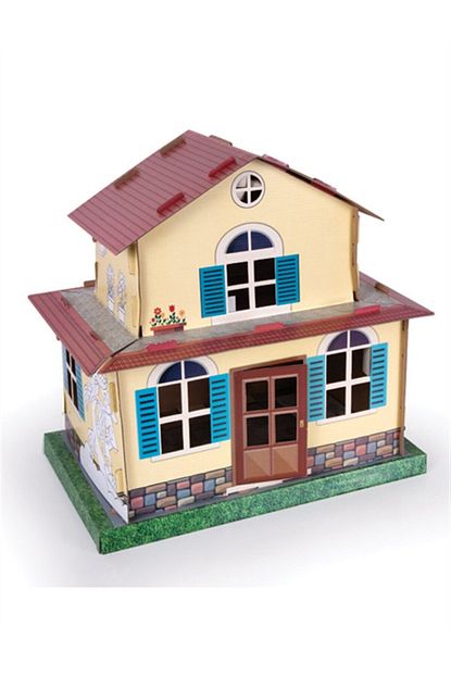 Arnas Sari Kosk 3d Karton Maket Boyama Evi Trendyol