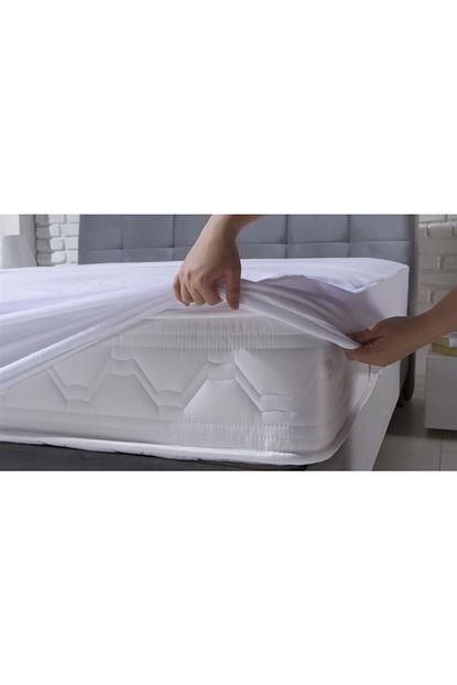 Denizli Alez Fitted Sivi Gecirmez Yatak Koruyucu Alez 150x200 Trendyol