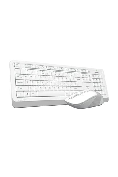 A4 Tech Fg1010 Usb Kablosuz Q Multimedia Klavye Mouse Set Beyaz Trendyol