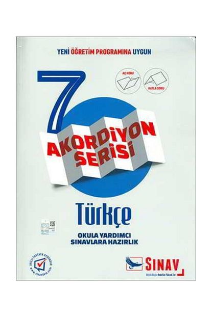 Sinav Yayinlari 7 Sinif Turkce Akordiyon Serisi Trendyol