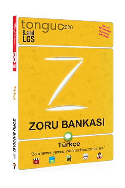 Tonguc Akademi 2020 8 Sinif Lgs Turkce Zoru Bankasi Trendyol