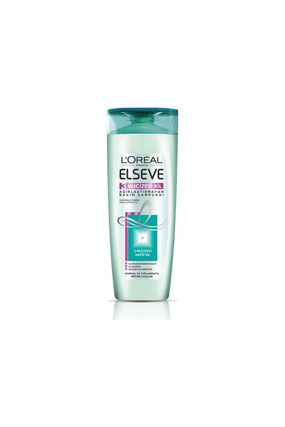 Elseve L Oreal Paris Elseve 3 Mucizevi Kil Agirlastirmayan Sampuan 360 Ml Trendyol