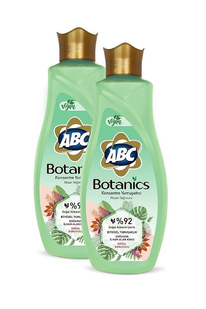 abc botanics konsantre yumusatici dogal nisan yagmuru vegan 2880 ml fiyati yorumlari trendyol