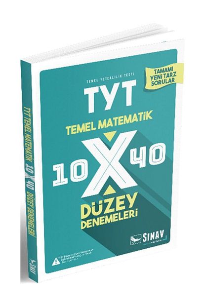 Sinav Yayinlari Tyt Matematik 10x40 Duzey Denemeleri Trendyol