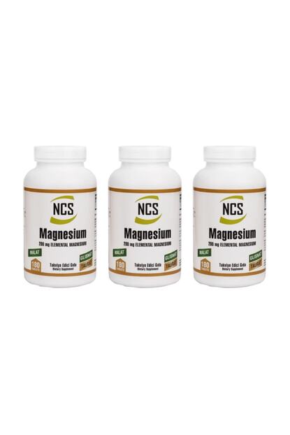 Ncs Magnesium 3 Kutu 540 Tablet Malat Glisinat Taurat Trendyol