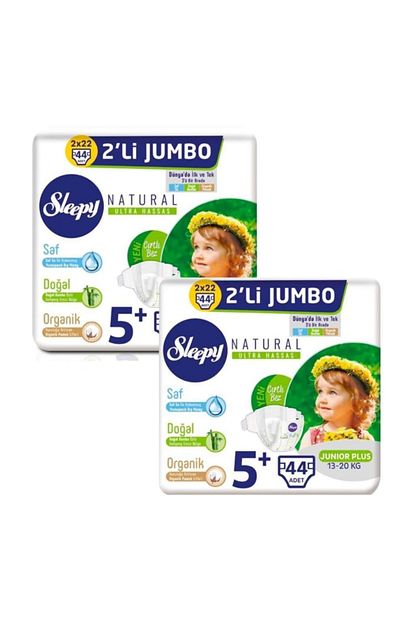 Sleepy Bebek Bezi 2 Li Jumbo 5 Numara 88 Adet Trendyol