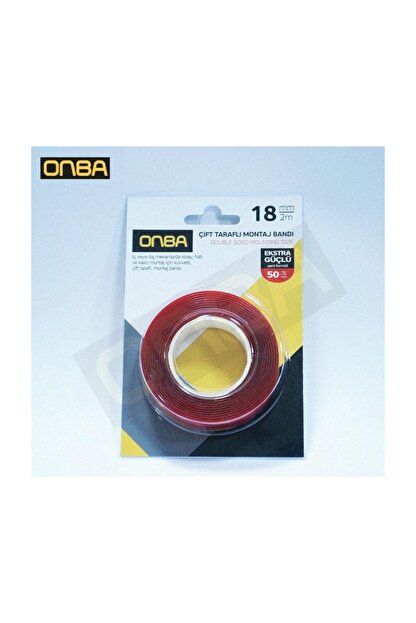 Onba Bant 18mmx2mt Cift Tarafli Silikon Bant 5 Adet Fiyati Yorumlari Trendyol
