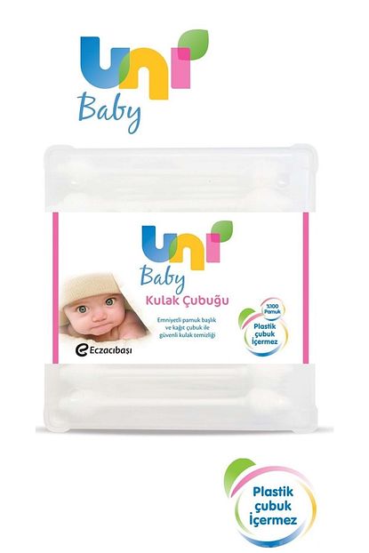 Uni Baby Kulak Temizleme Cubugu 60 Adet Emniyetli Bebekler Icin Trendyol