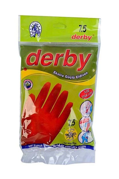 Derby 7 5no Kirmizi Bulasik Eldiveni Trendyol