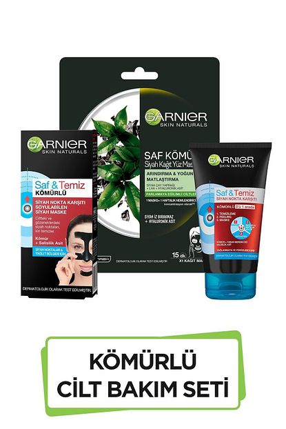 garnier komurlu cilt bakim seti 36005420844201 fiyati yorumlari trendyol