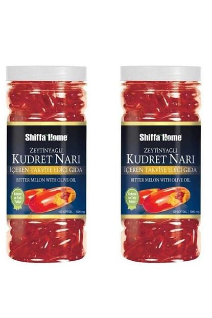Shiffa Home Zeytin Yagli Kudret Nari Softjel 100 Kapsul X 2 Adet Trendyol