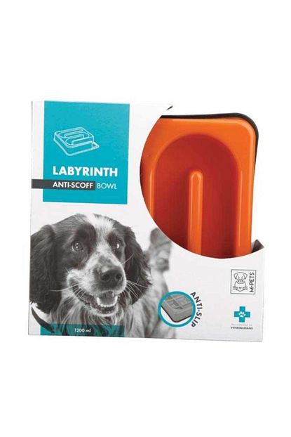 M Pets Kopek Labirent Mama Kabi Turuncu 1200 Ml Trendyol