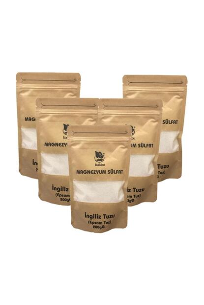 Bakbu Magnezyum Sulfat Ingiliz Tuzu Toz 200 Gr 5 Li Trendyol