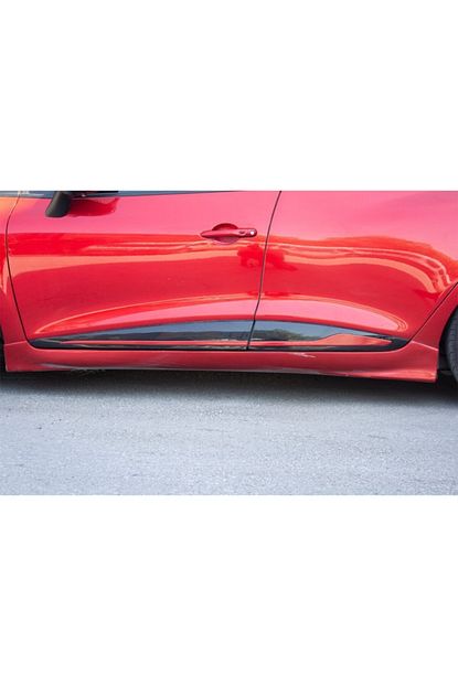 turbo aksesuar renault clio 4 kirmizi krom yan kapi citasi 4 prc fiyati yorumlari trendyol